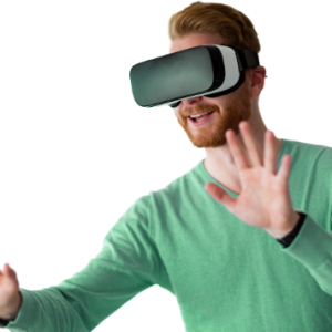 man-wearing-virtual-reality-headset-at-home-D7AYCTV-2